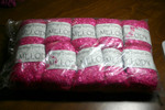 SWTC Melody pink (10 skeins) - 65% rayon/35% nylon, 100g/400 yards, 18 sts=4