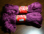 Super 10 lt raspberry (2 skeins) - 100% mercerized cotton, 125g/250m, 22 sts=10cm, 4mm needle/hook